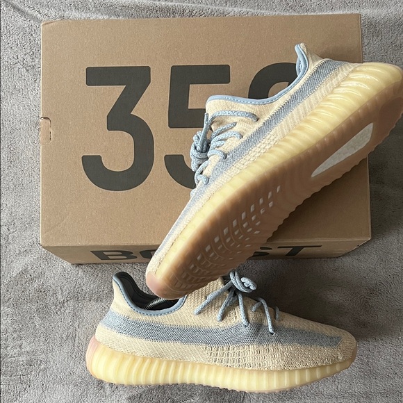 Adidas Yeezy 350 Boost Linens (Like New) Size 11 - Picture 1 of 11